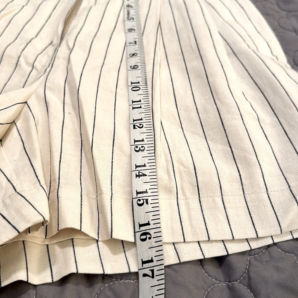Ann Taylor high waist Linen shorts NWT - Picture 7 of 9